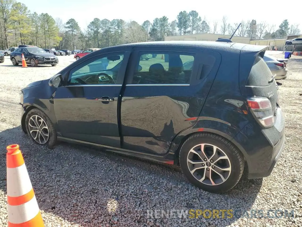 2 Photograph of a damaged car 1G1JD6SB3L4102425 CHEVROLET SONIC 2020