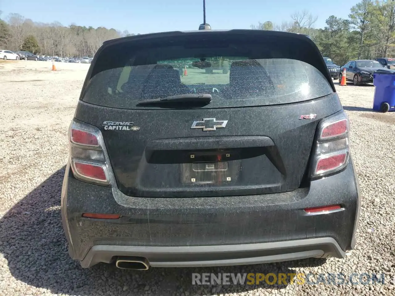 6 Photograph of a damaged car 1G1JD6SB3L4102425 CHEVROLET SONIC 2020