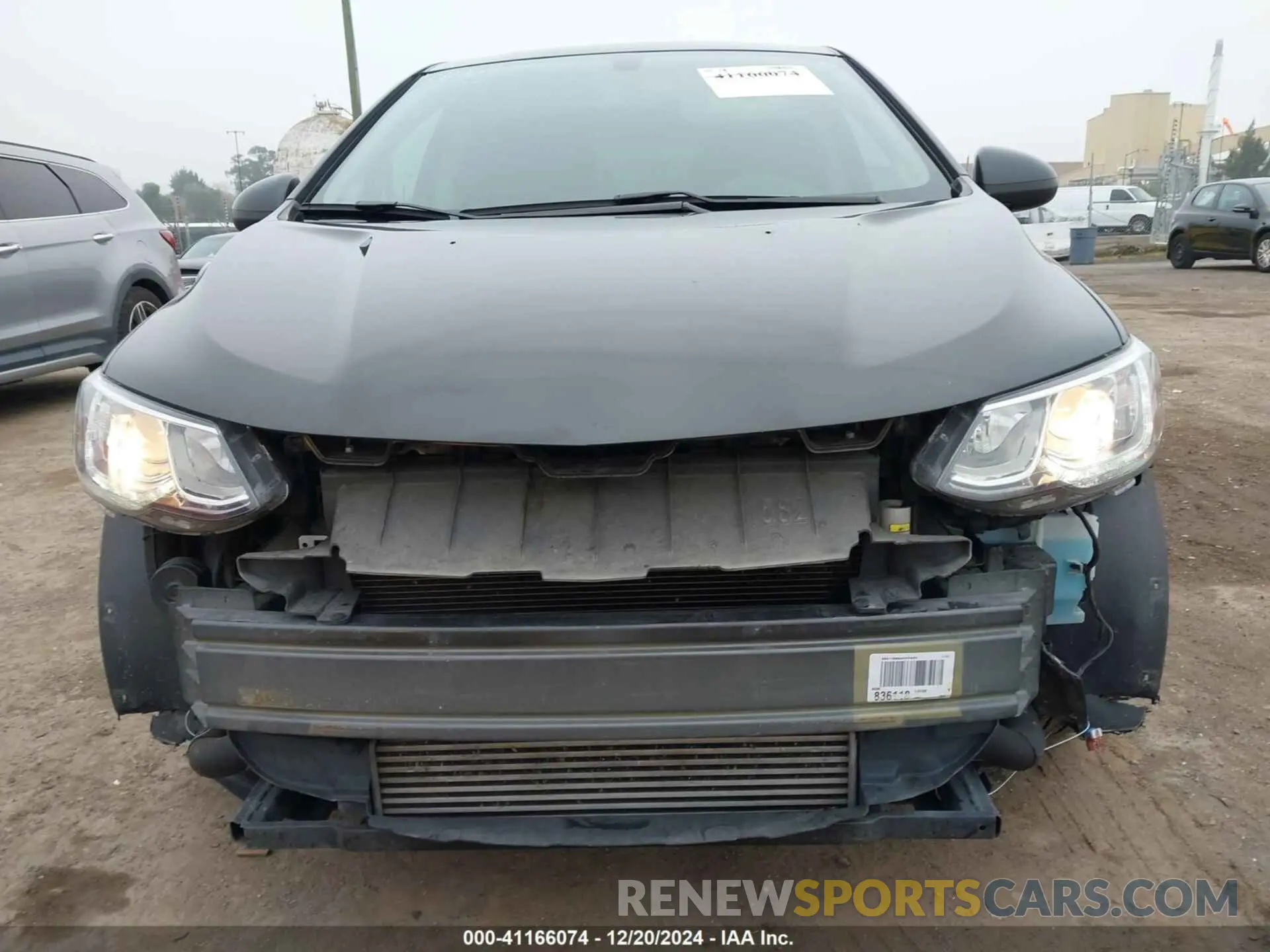 17 Photograph of a damaged car 1G1JD6SB4L4105155 CHEVROLET SONIC 2020