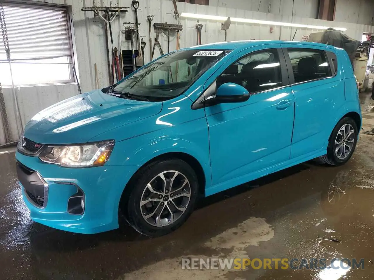 1 Photograph of a damaged car 1G1JD6SB5L4102507 CHEVROLET SONIC 2020