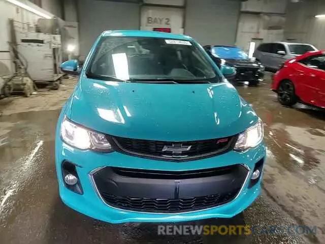 13 Photograph of a damaged car 1G1JD6SB5L4102507 CHEVROLET SONIC 2020