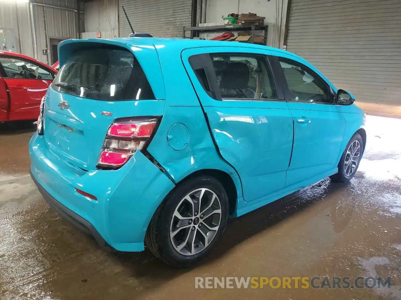 3 Photograph of a damaged car 1G1JD6SB5L4102507 CHEVROLET SONIC 2020