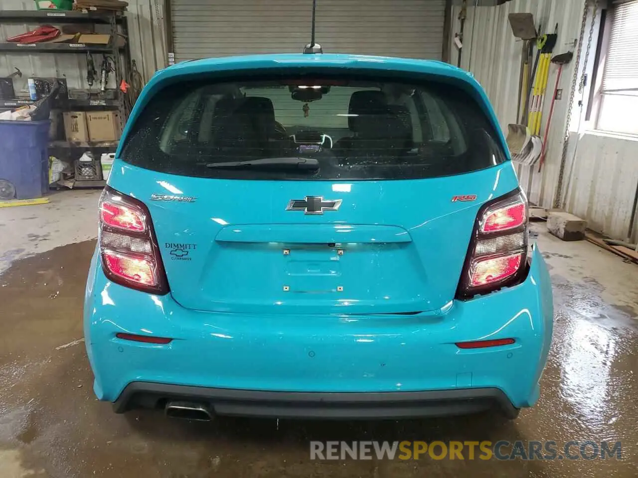 6 Photograph of a damaged car 1G1JD6SB5L4102507 CHEVROLET SONIC 2020