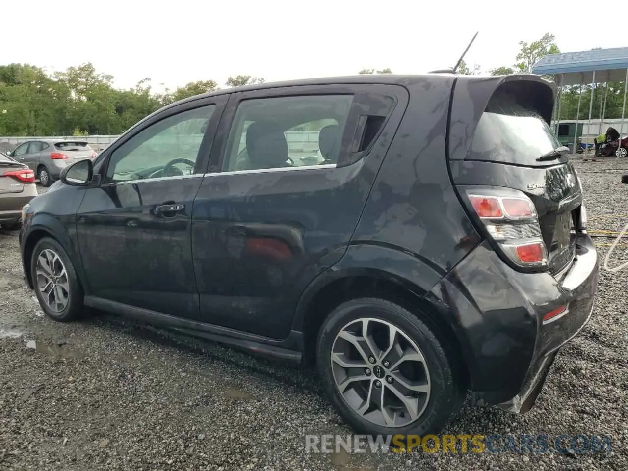 2 Photograph of a damaged car 1G1JD6SB5L4137709 CHEVROLET SONIC 2020