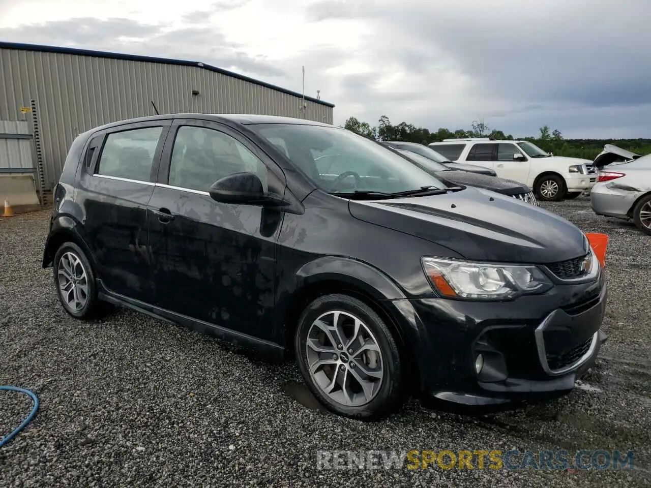 4 Photograph of a damaged car 1G1JD6SB5L4137709 CHEVROLET SONIC 2020