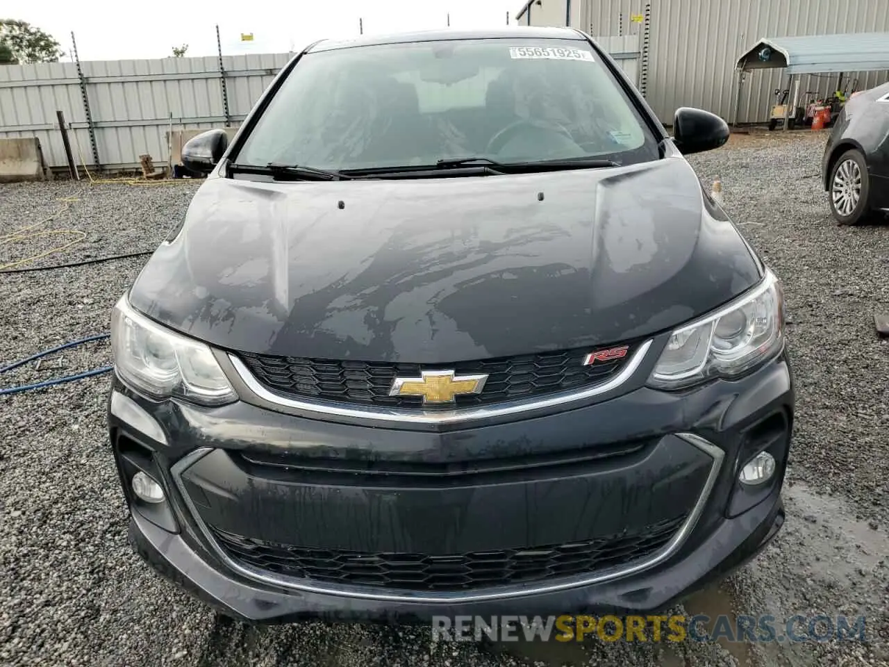 5 Photograph of a damaged car 1G1JD6SB5L4137709 CHEVROLET SONIC 2020