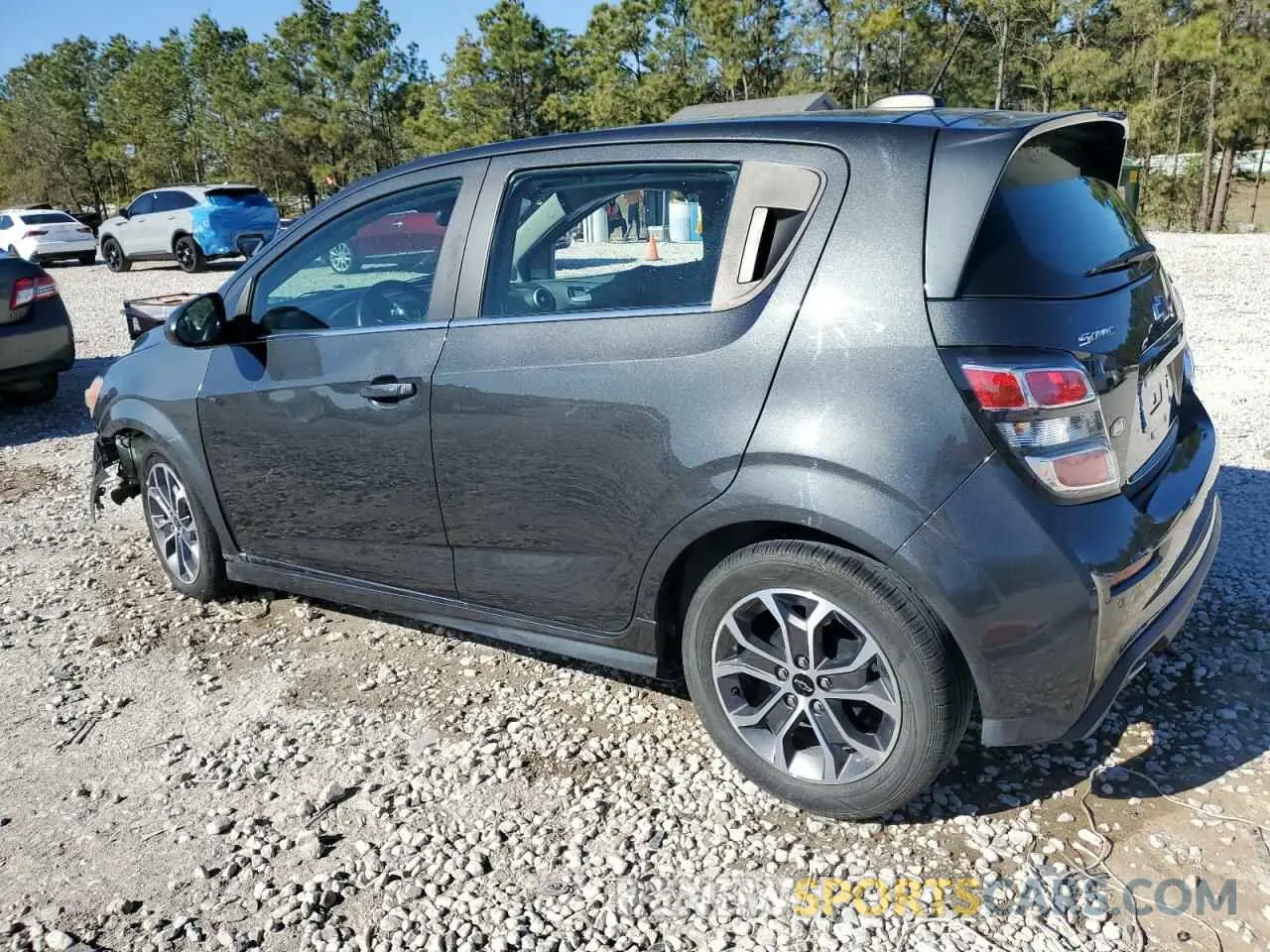 2 Photograph of a damaged car 1G1JD6SB6L4133278 CHEVROLET SONIC 2020