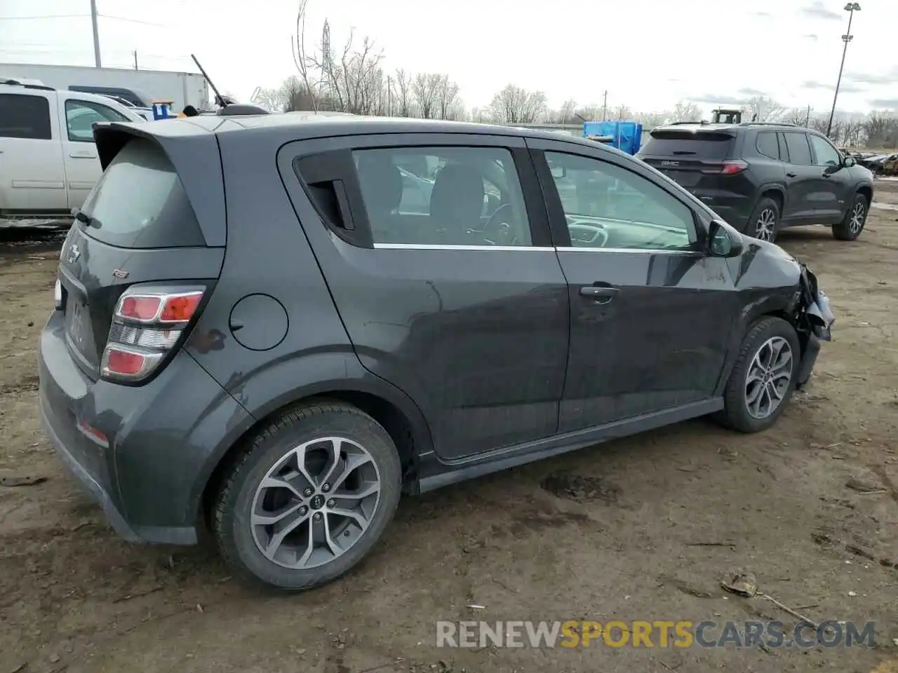 3 Photograph of a damaged car 1G1JD6SB8L4102520 CHEVROLET SONIC 2020