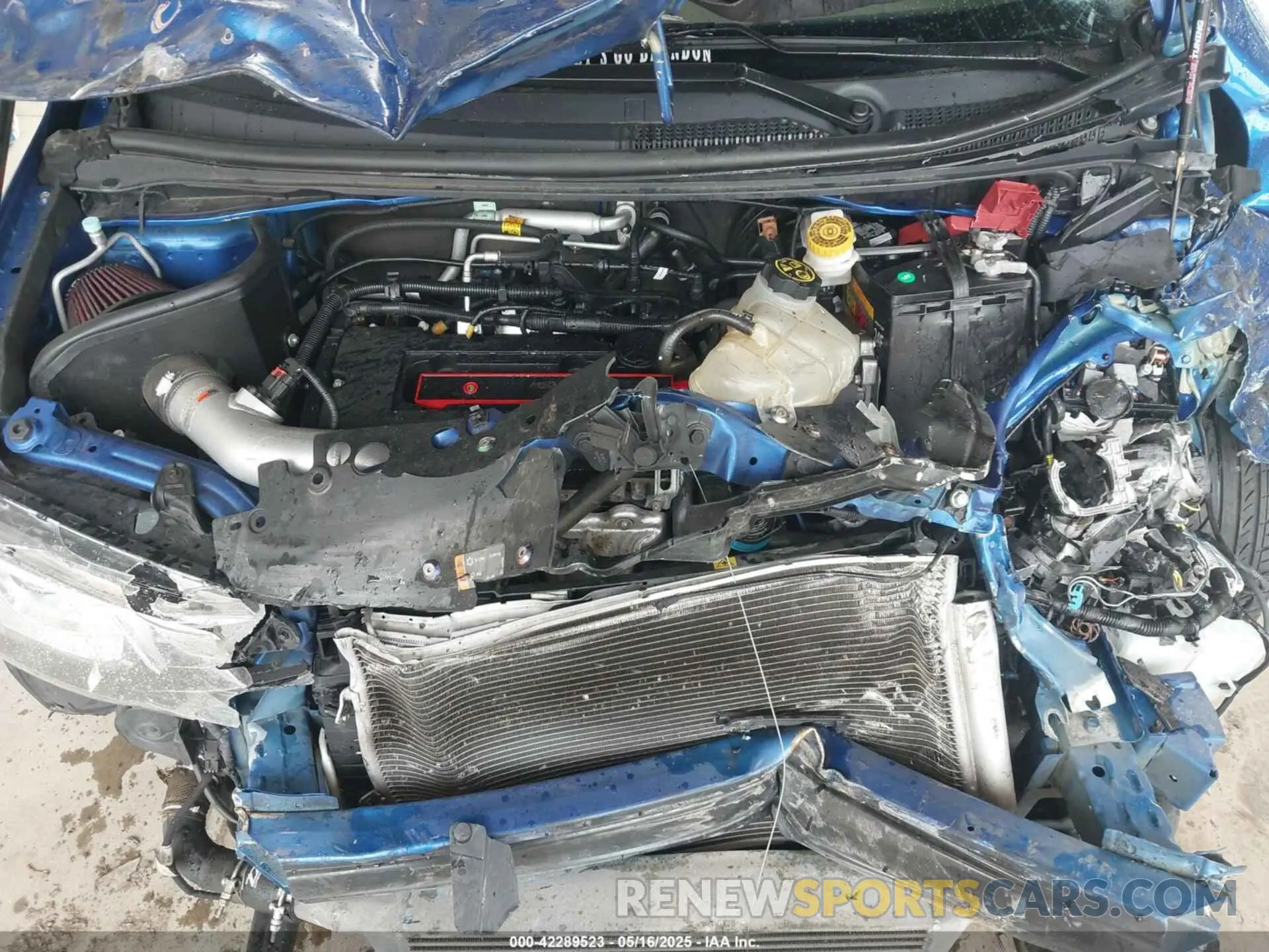 10 Photograph of a damaged car 1G1JD6SB8L4135761 CHEVROLET SONIC 2020