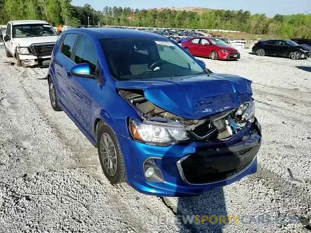 10 Photograph of a damaged car 1G1JD6SB9L4112487 CHEVROLET SONIC 2020