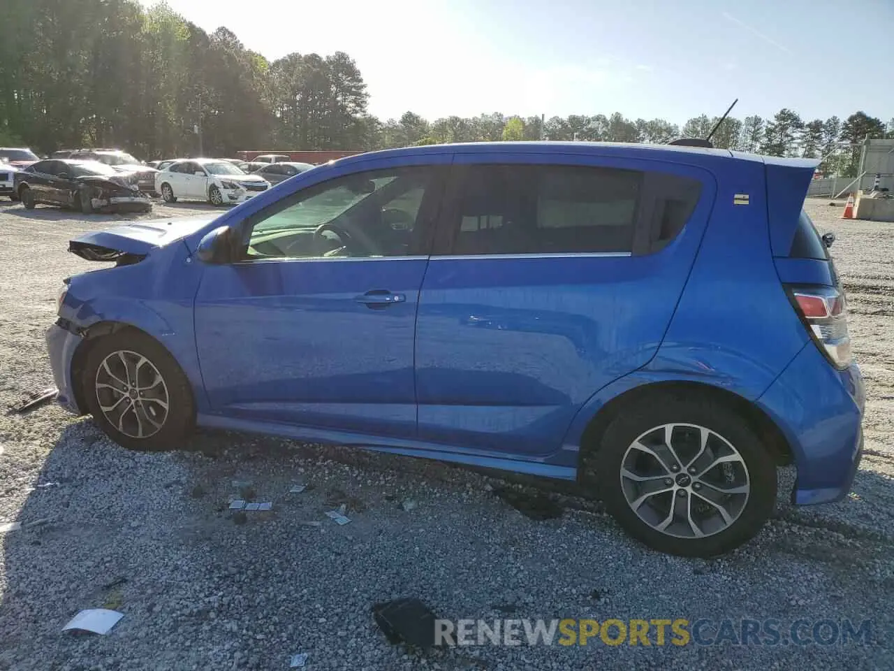 2 Photograph of a damaged car 1G1JD6SB9L4112487 CHEVROLET SONIC 2020