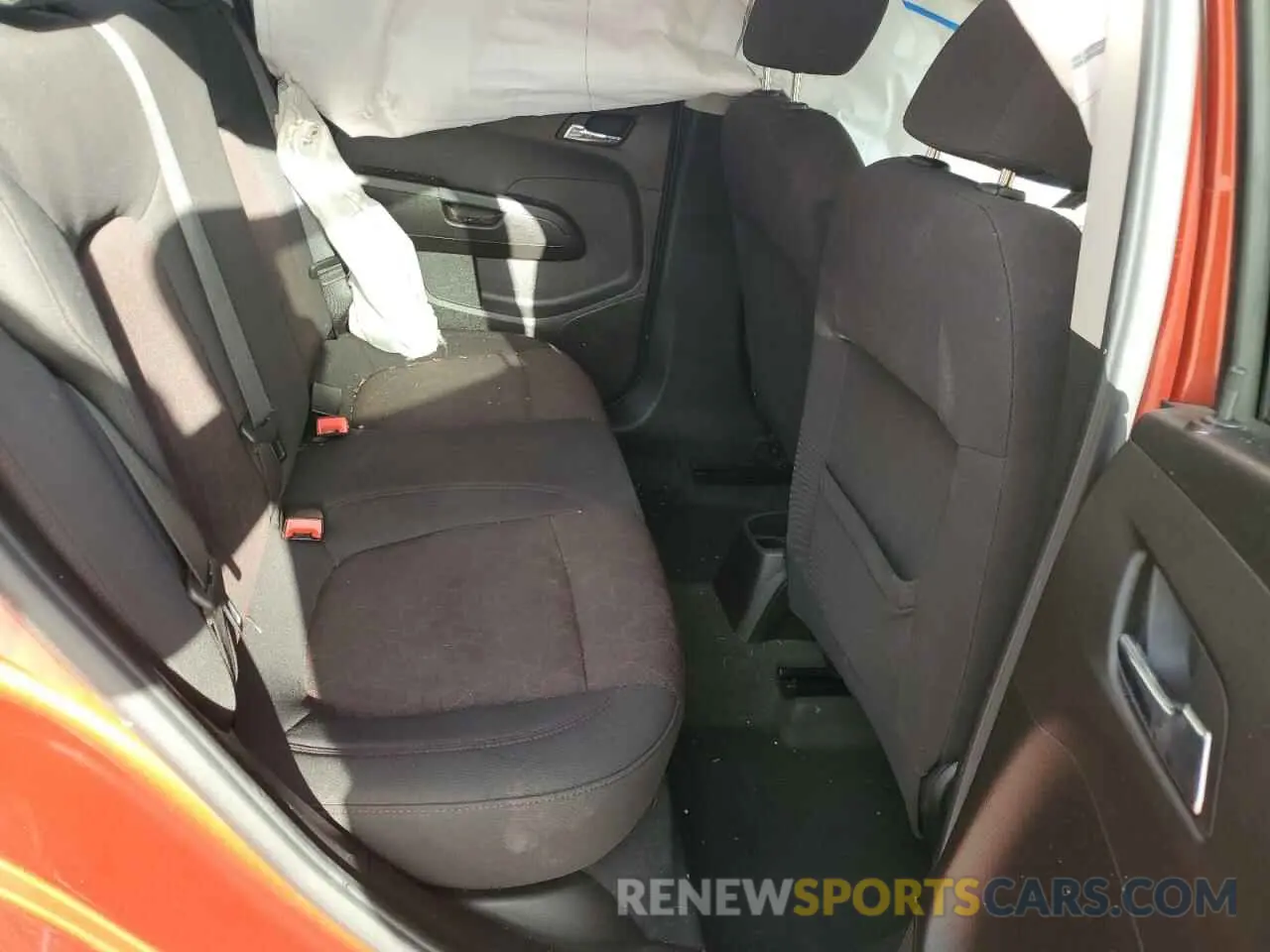 10 Photograph of a damaged car 1G1JD6SBXL4137625 CHEVROLET SONIC 2020