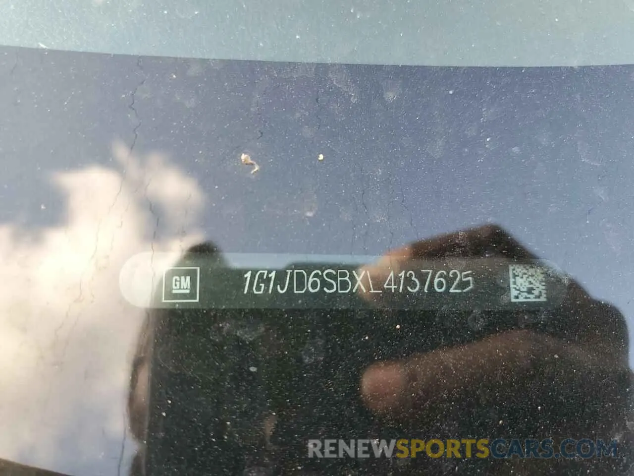 14 Photograph of a damaged car 1G1JD6SBXL4137625 CHEVROLET SONIC 2020