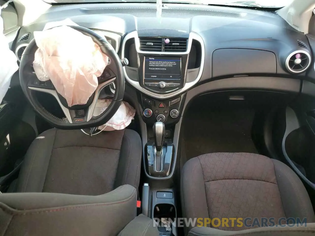 8 Photograph of a damaged car 1G1JD6SBXL4137625 CHEVROLET SONIC 2020