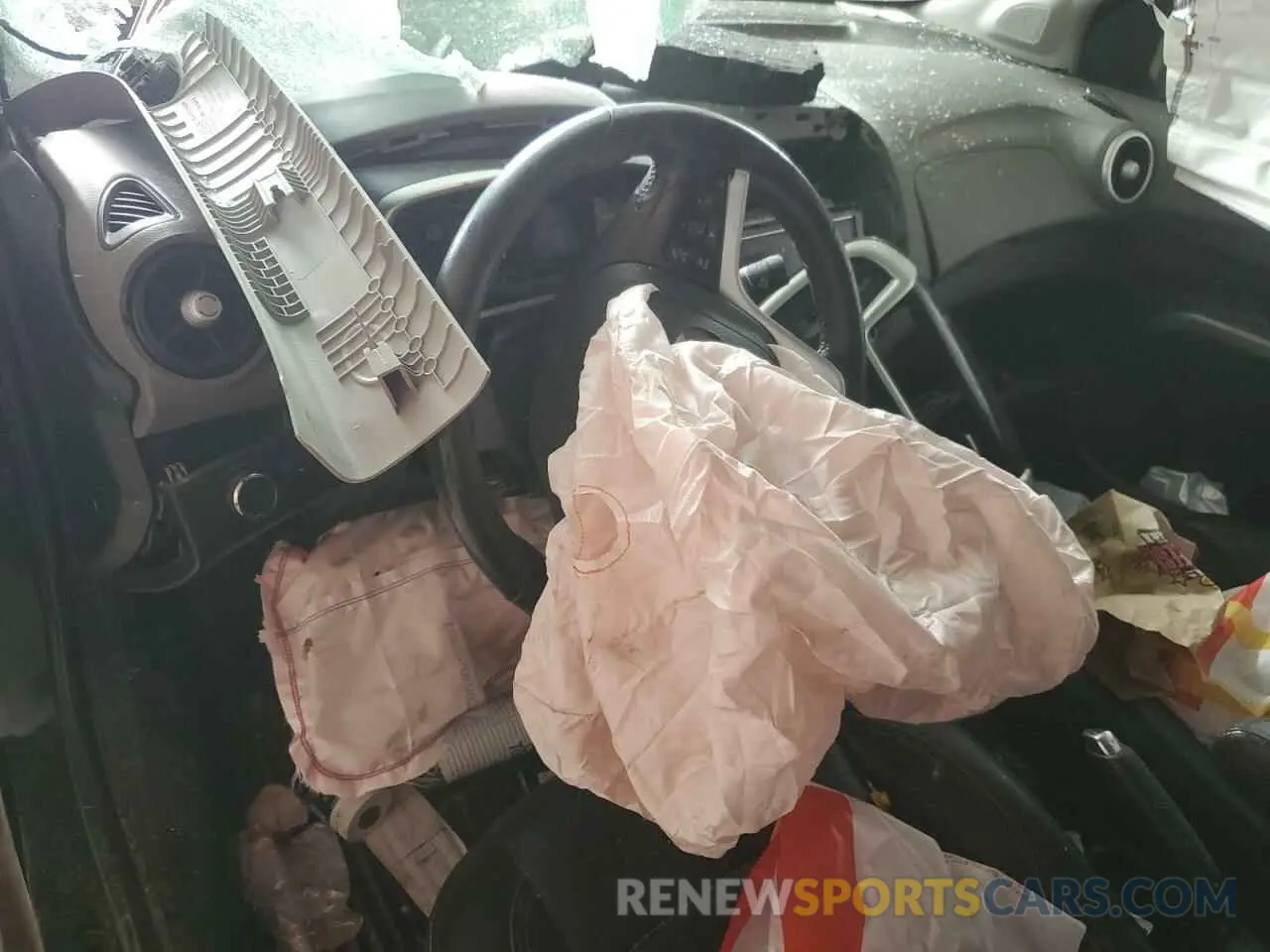 8 Photograph of a damaged car 1G1JF5SB0L4119879 CHEVROLET SONIC 2020