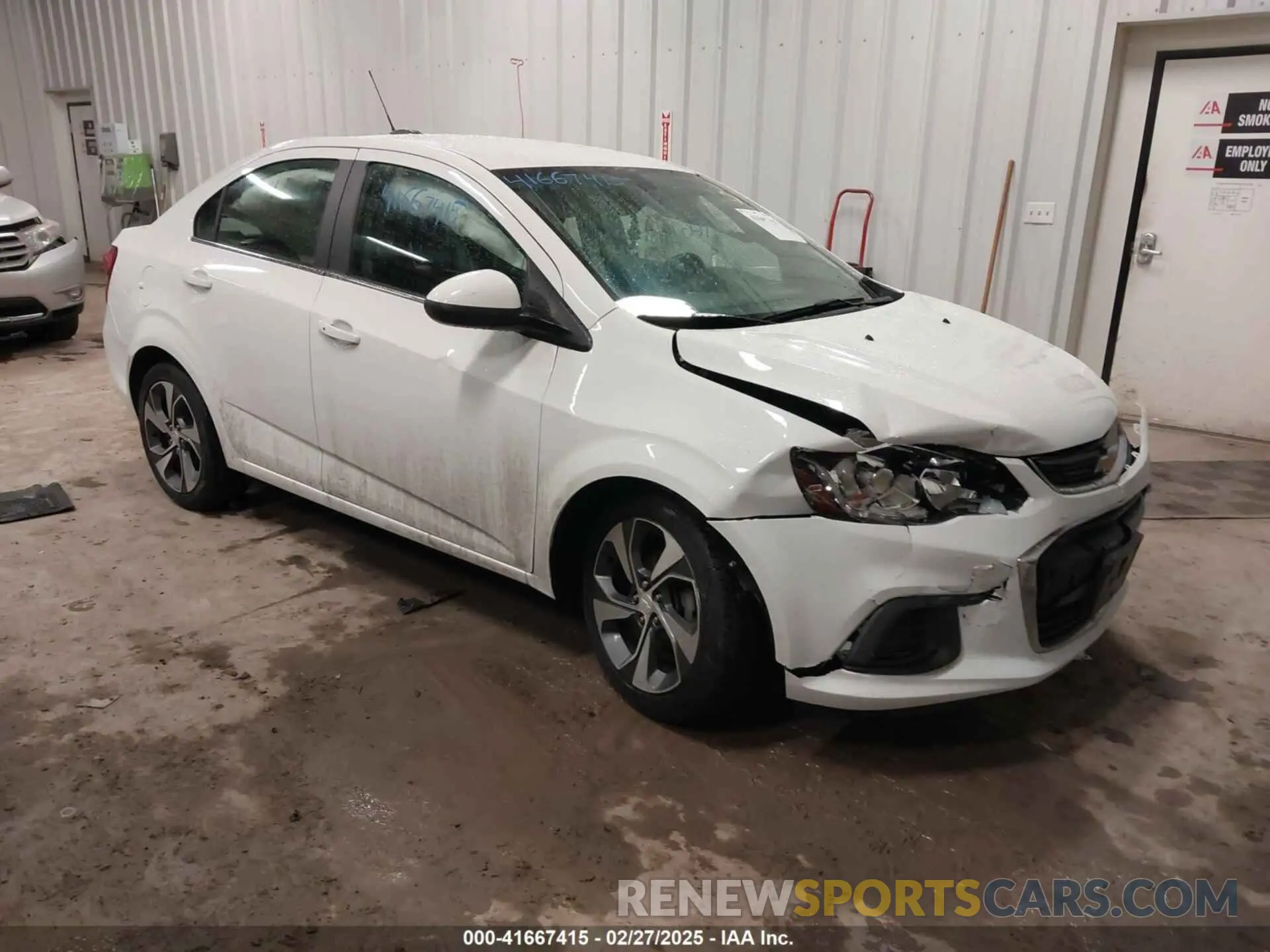 1 Photograph of a damaged car 1G1JF5SB1L4120104 CHEVROLET SONIC 2020