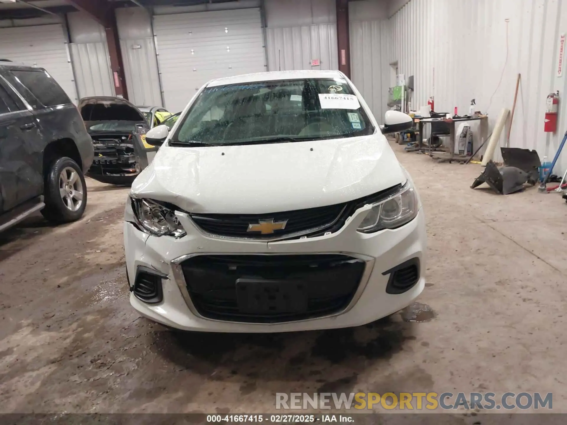 12 Photograph of a damaged car 1G1JF5SB1L4120104 CHEVROLET SONIC 2020