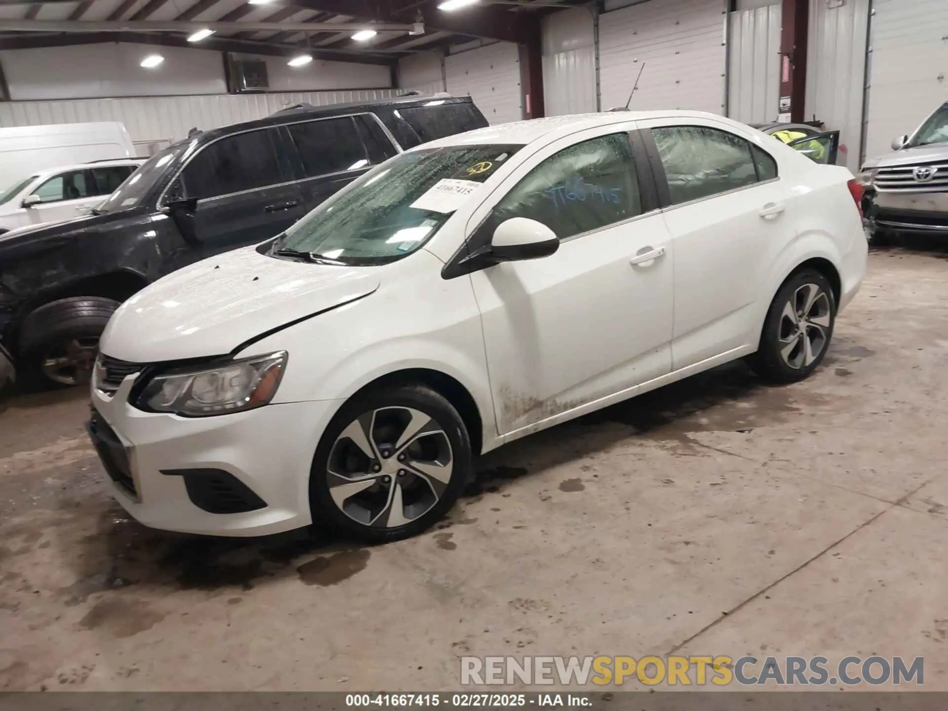 2 Photograph of a damaged car 1G1JF5SB1L4120104 CHEVROLET SONIC 2020