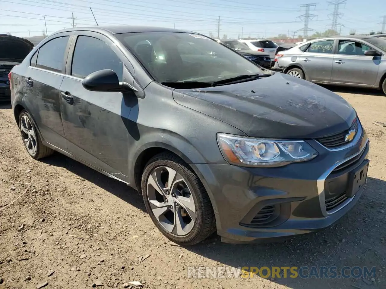 4 Photograph of a damaged car 1G1JF5SB2L4121035 CHEVROLET SONIC 2020