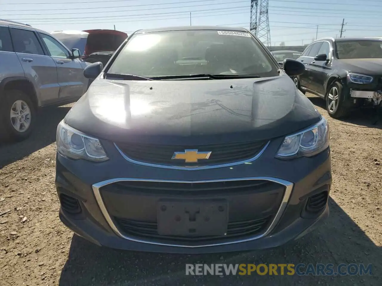 5 Photograph of a damaged car 1G1JF5SB2L4121035 CHEVROLET SONIC 2020