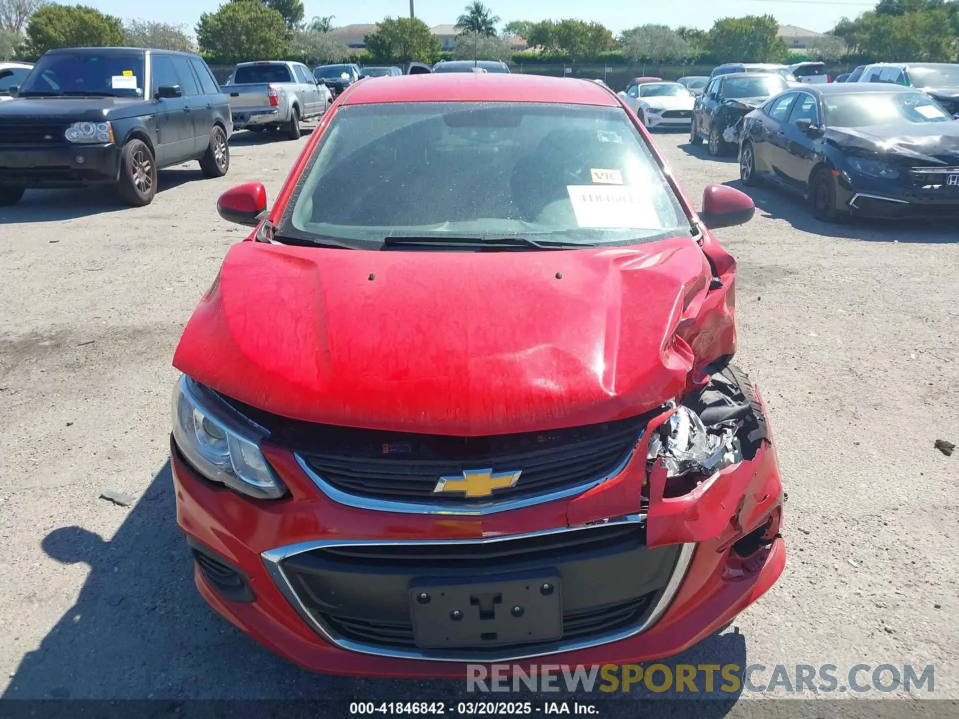 12 Photograph of a damaged car 1G1JF5SB3L4116362 CHEVROLET SONIC 2020