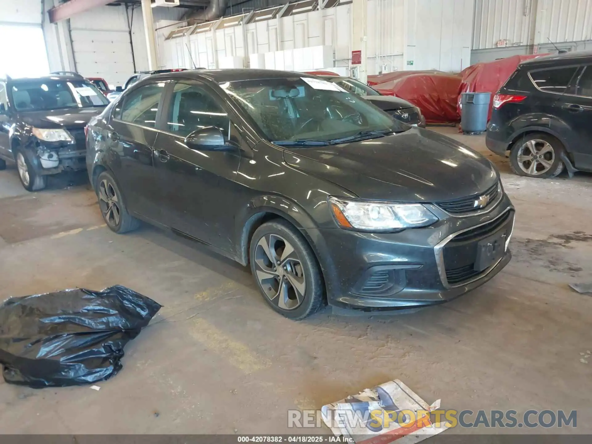 1 Photograph of a damaged car 1G1JF5SB3L4118984 CHEVROLET SONIC 2020