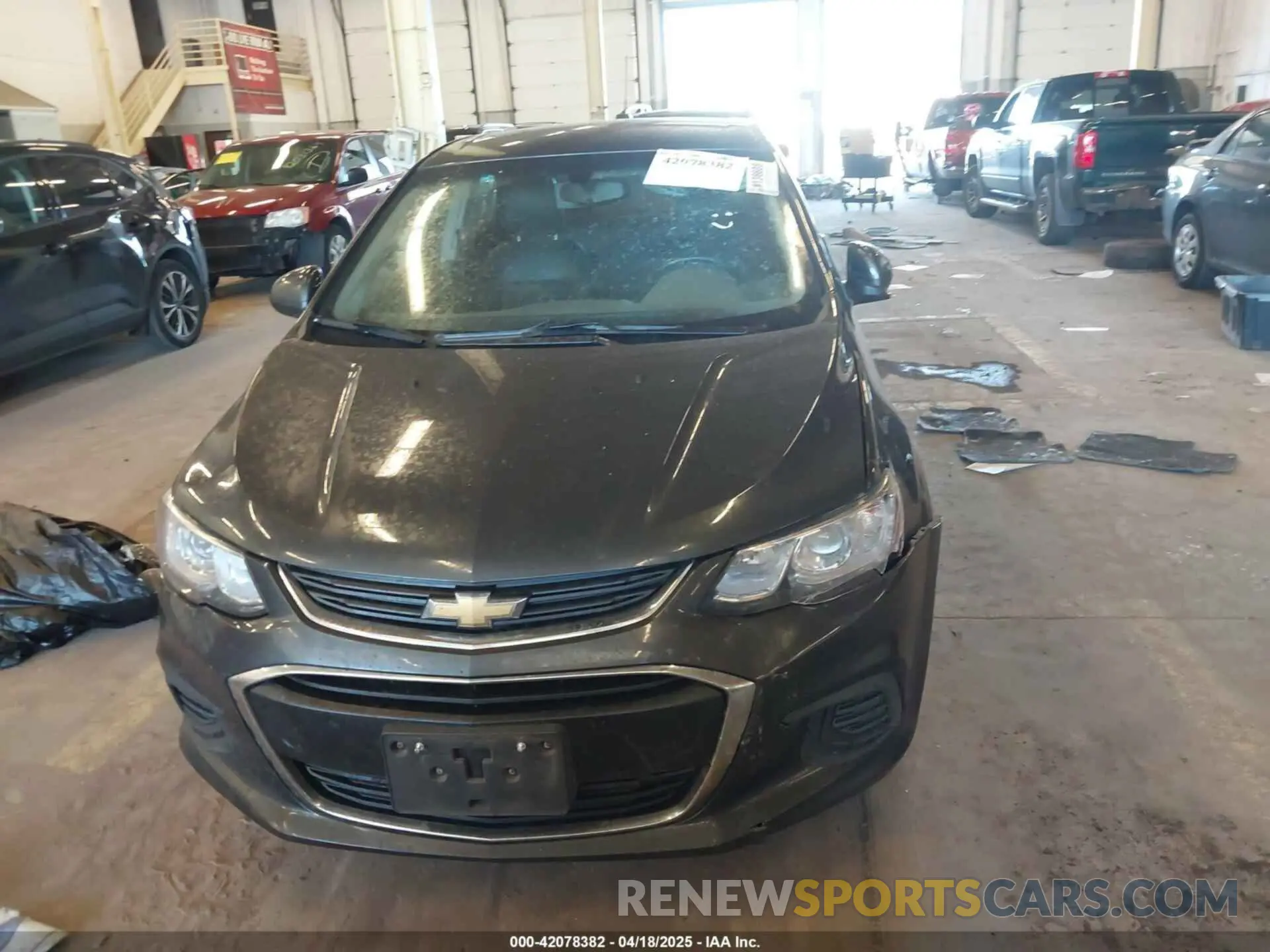11 Photograph of a damaged car 1G1JF5SB3L4118984 CHEVROLET SONIC 2020