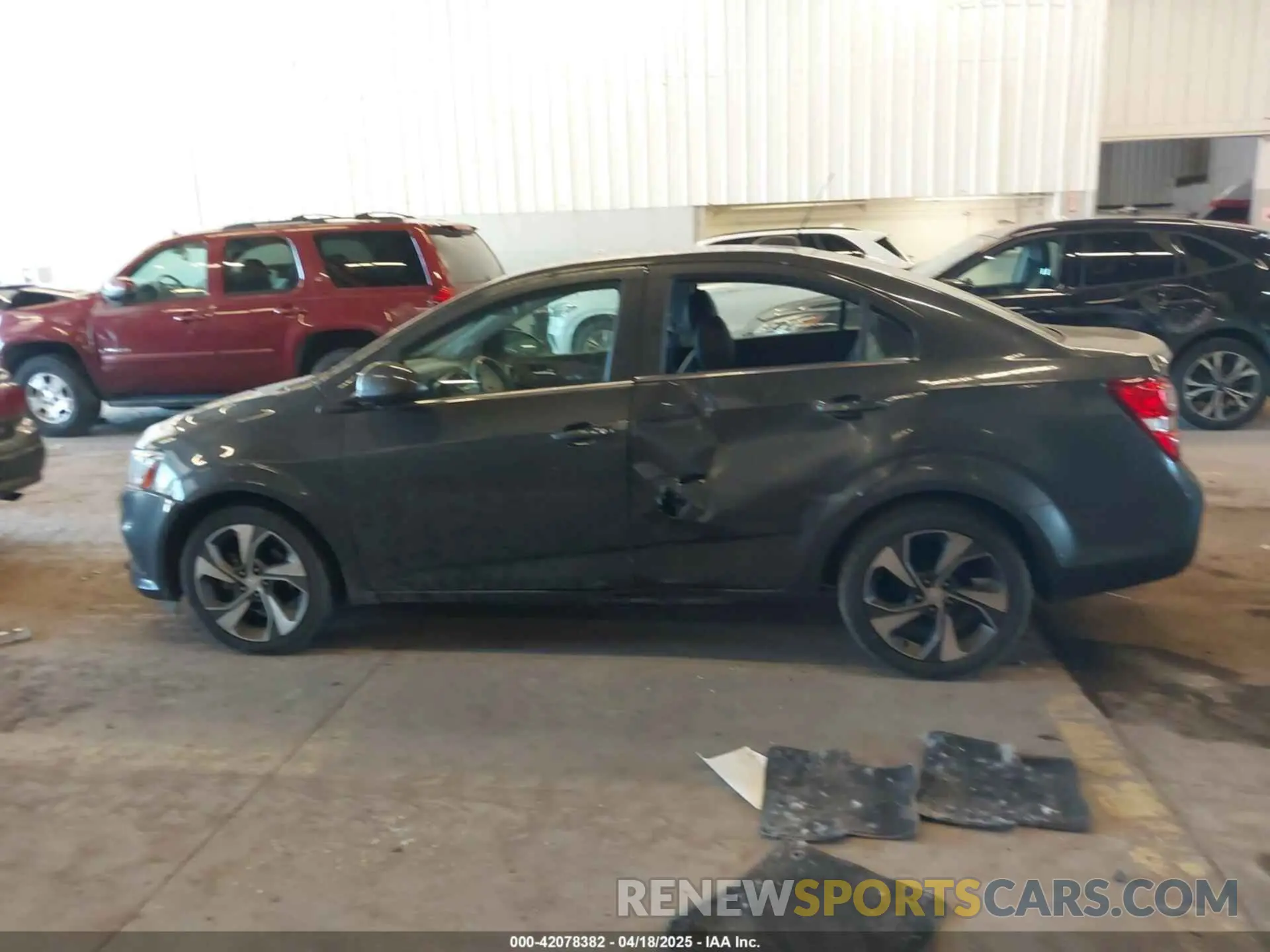 13 Photograph of a damaged car 1G1JF5SB3L4118984 CHEVROLET SONIC 2020