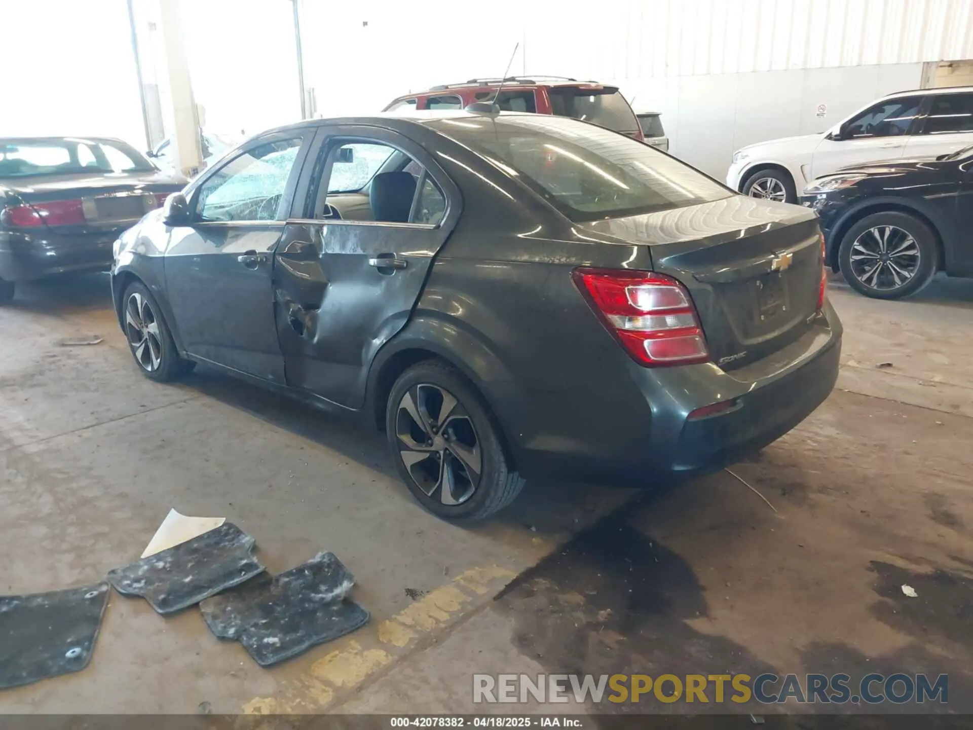 3 Photograph of a damaged car 1G1JF5SB3L4118984 CHEVROLET SONIC 2020