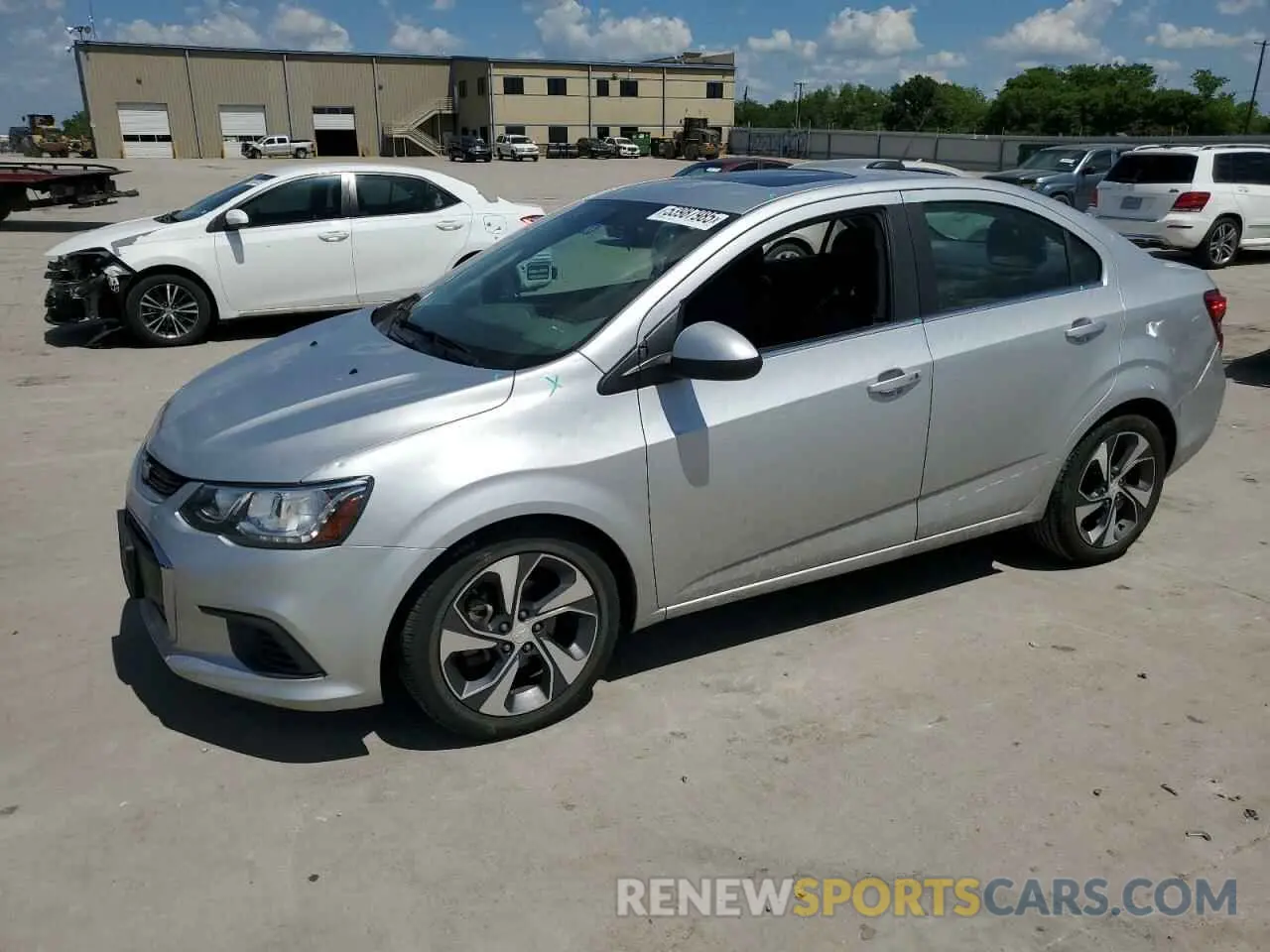 1 Photograph of a damaged car 1G1JF5SB9L4114146 CHEVROLET SONIC 2020