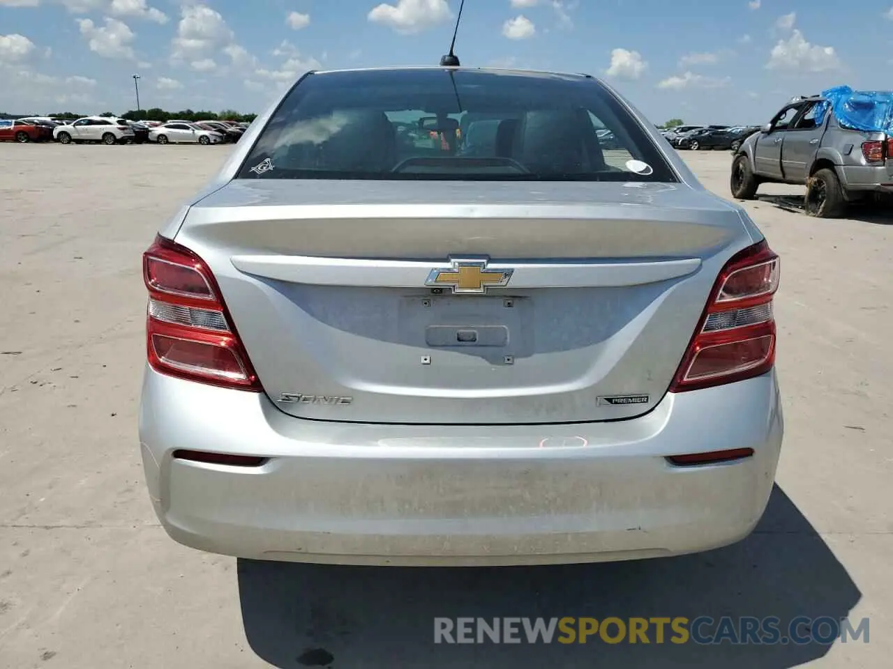 6 Photograph of a damaged car 1G1JF5SB9L4114146 CHEVROLET SONIC 2020