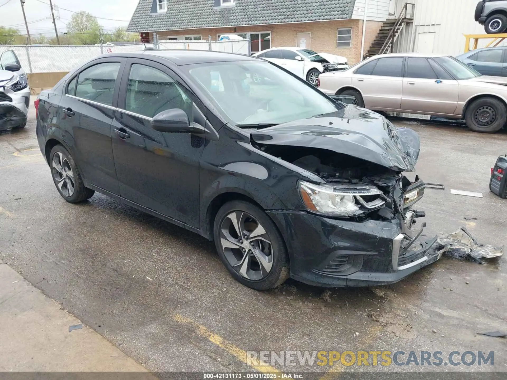 1 Photograph of a damaged car 1G1JF5SBXL4115970 CHEVROLET SONIC 2020