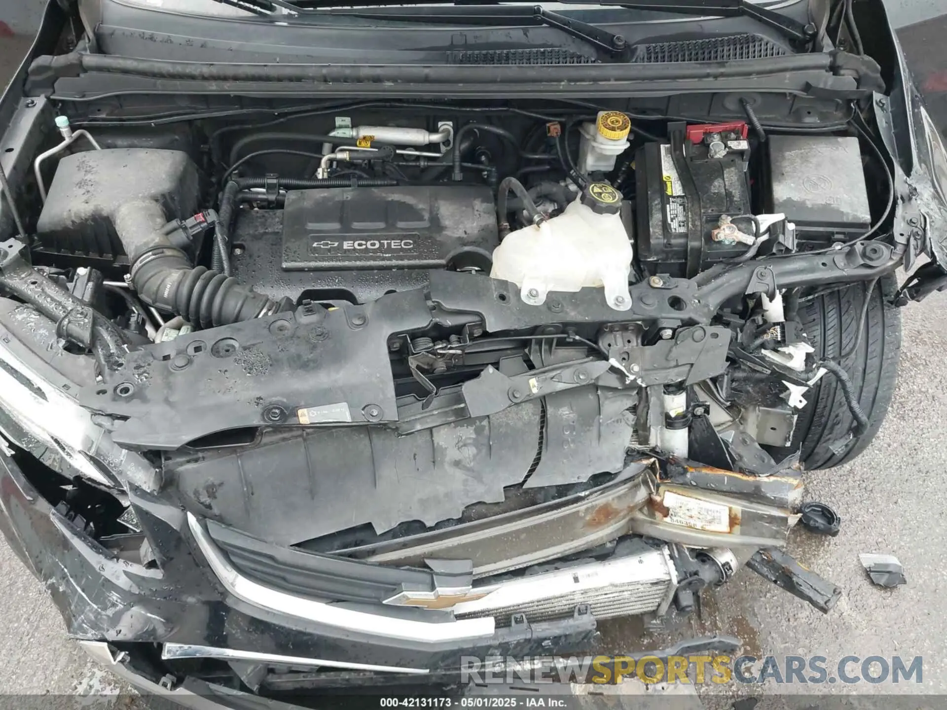 10 Photograph of a damaged car 1G1JF5SBXL4115970 CHEVROLET SONIC 2020