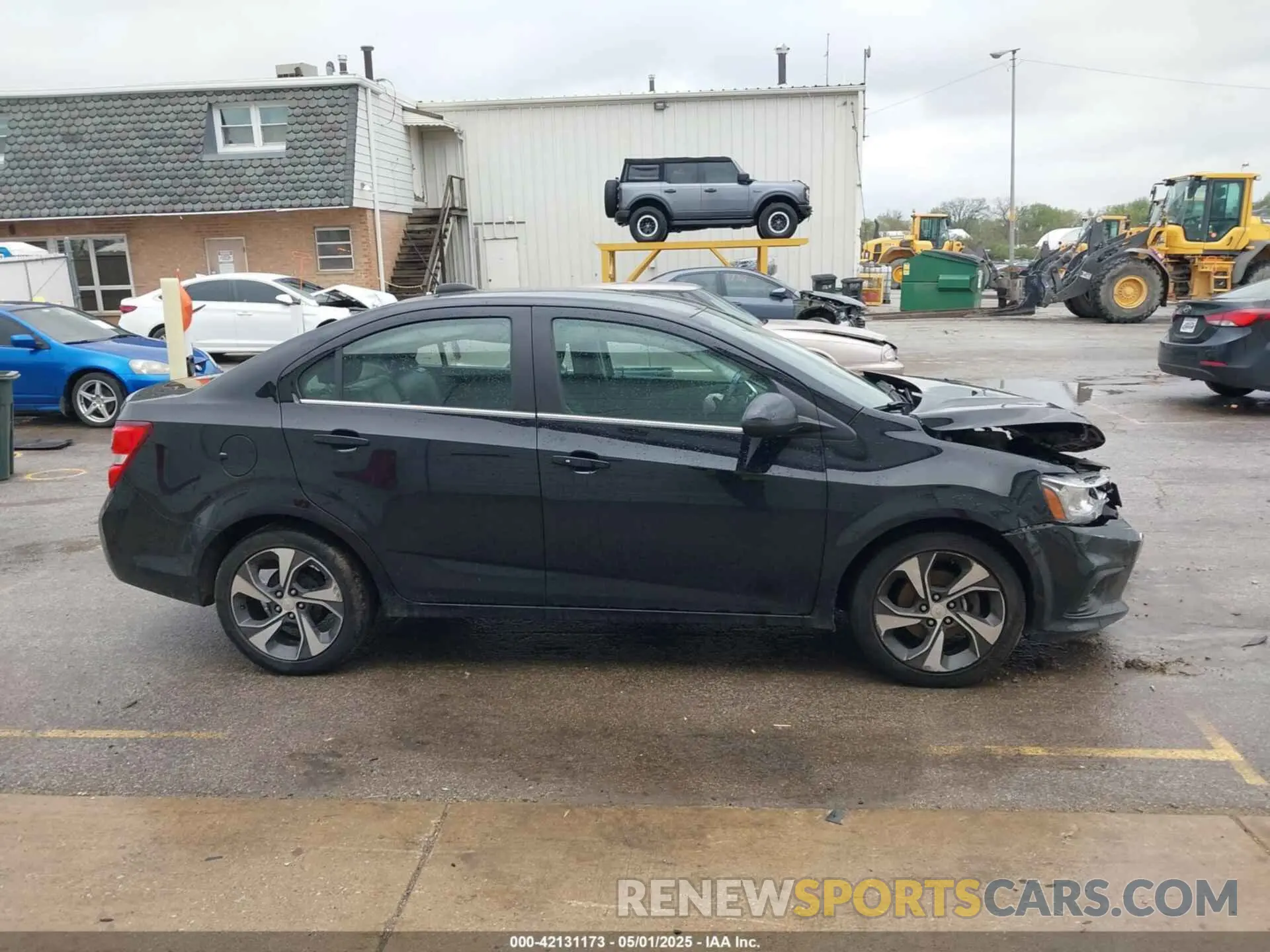 13 Photograph of a damaged car 1G1JF5SBXL4115970 CHEVROLET SONIC 2020