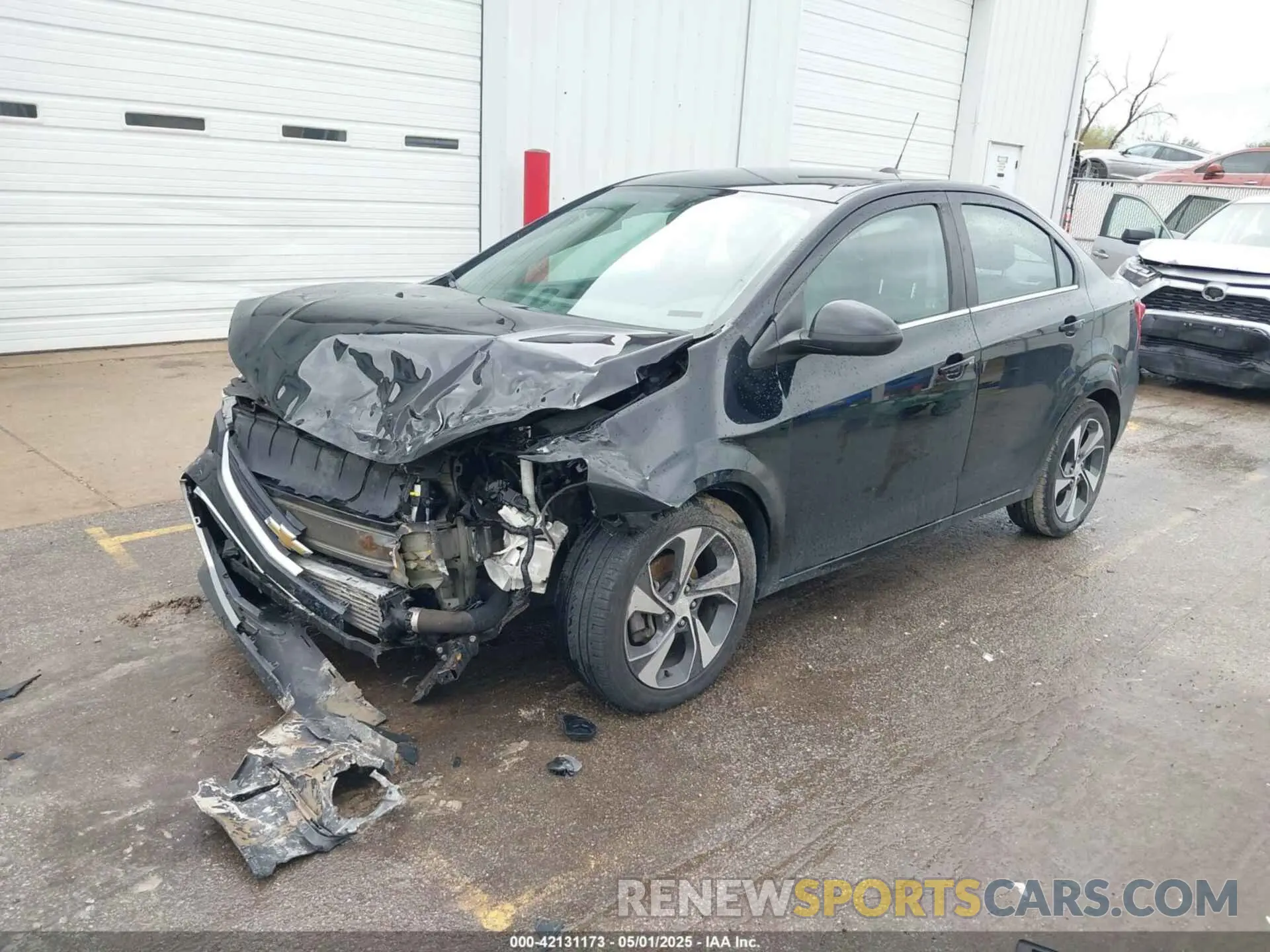 2 Photograph of a damaged car 1G1JF5SBXL4115970 CHEVROLET SONIC 2020