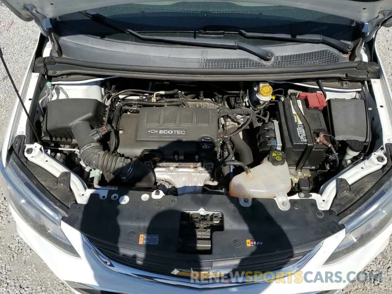 11 Photograph of a damaged car 1G1JG6SB1L4123278 CHEVROLET SONIC 2020