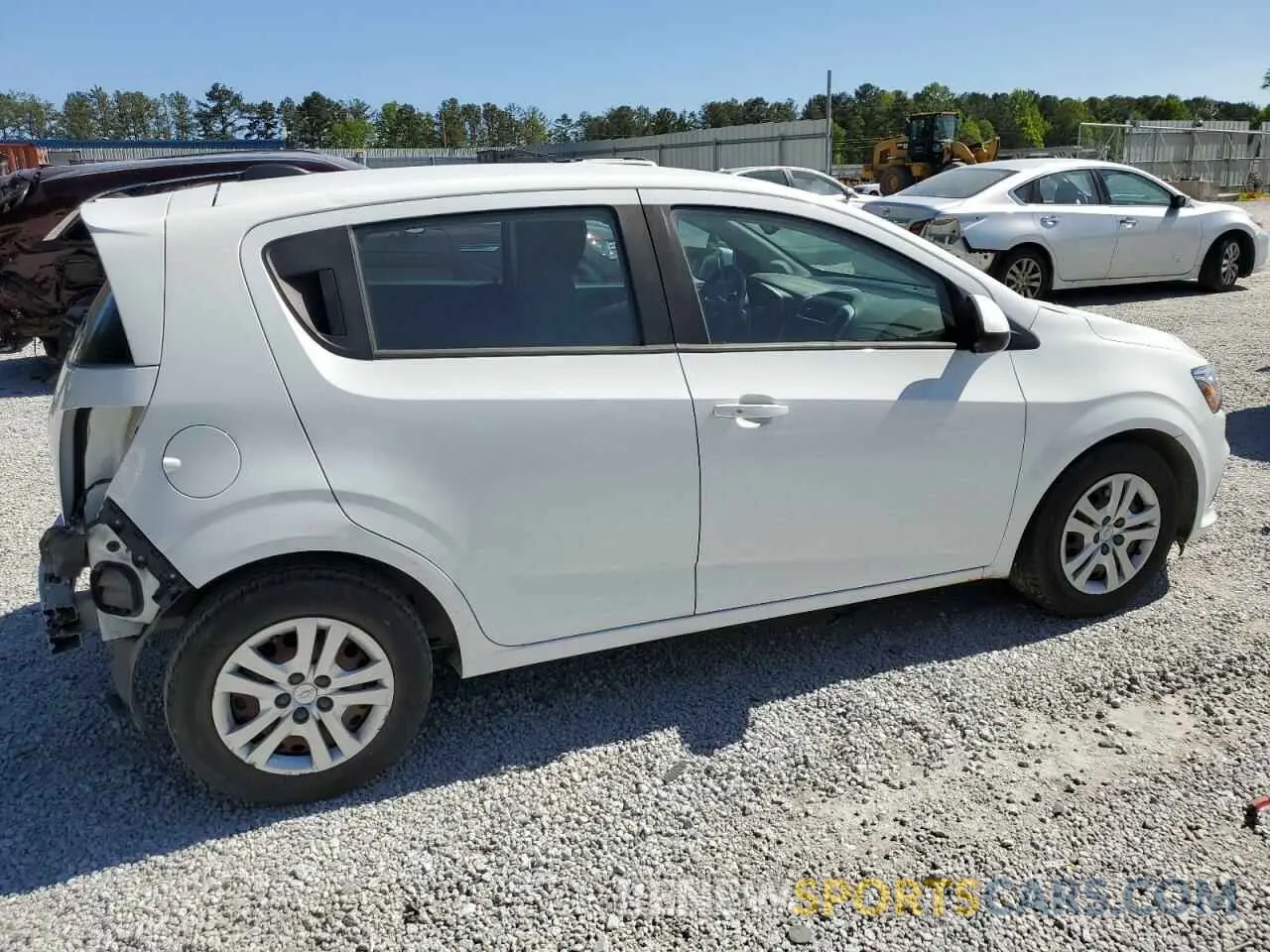 3 Photograph of a damaged car 1G1JG6SB1L4123278 CHEVROLET SONIC 2020