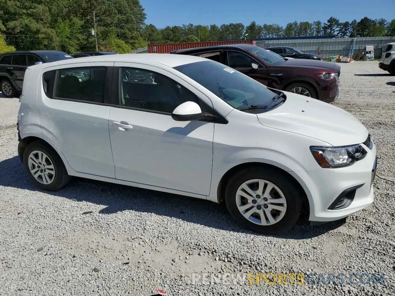4 Photograph of a damaged car 1G1JG6SB1L4123278 CHEVROLET SONIC 2020