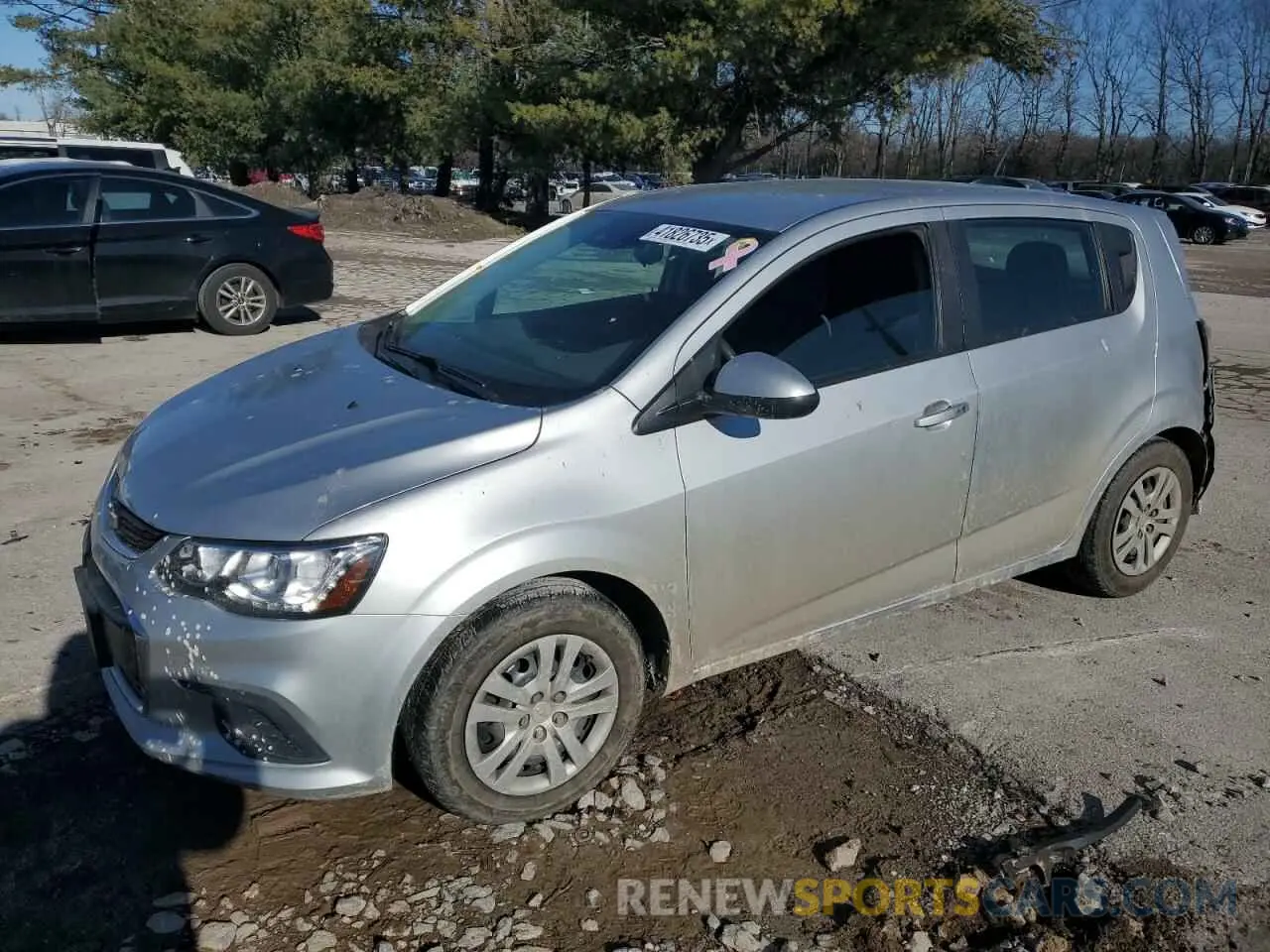 1 Photograph of a damaged car 1G1JG6SB2L4115299 CHEVROLET SONIC 2020