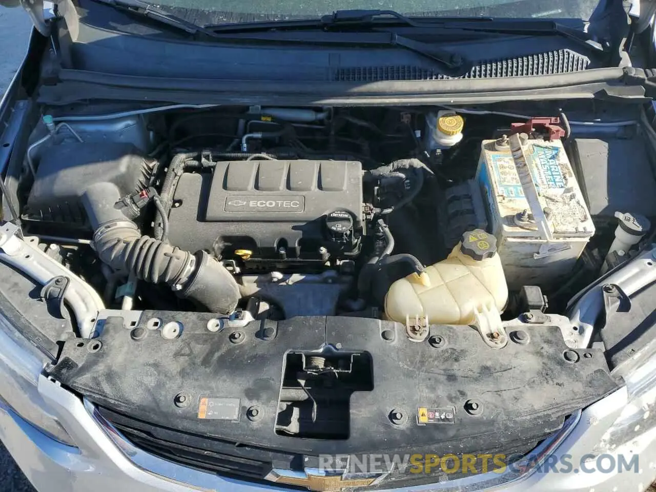 11 Photograph of a damaged car 1G1JG6SB2L4115299 CHEVROLET SONIC 2020
