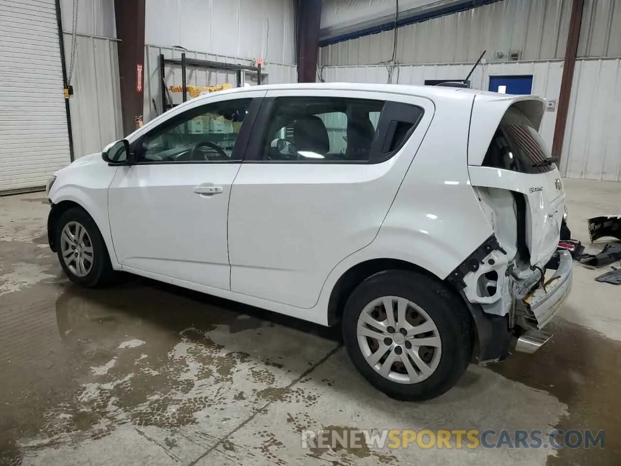 2 Photograph of a damaged car 1G1JG6SB2L4117800 CHEVROLET SONIC 2020