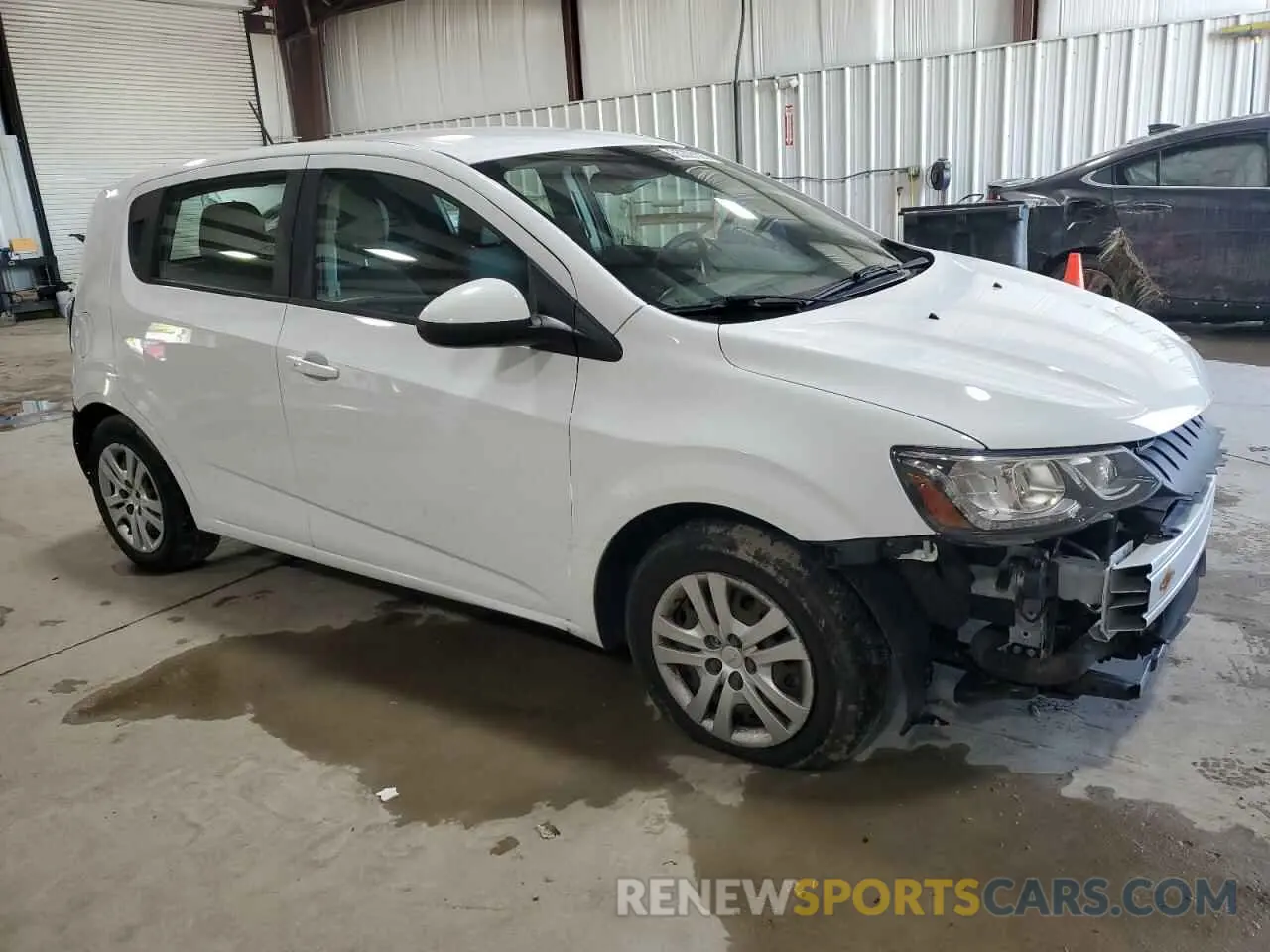 4 Photograph of a damaged car 1G1JG6SB2L4117800 CHEVROLET SONIC 2020