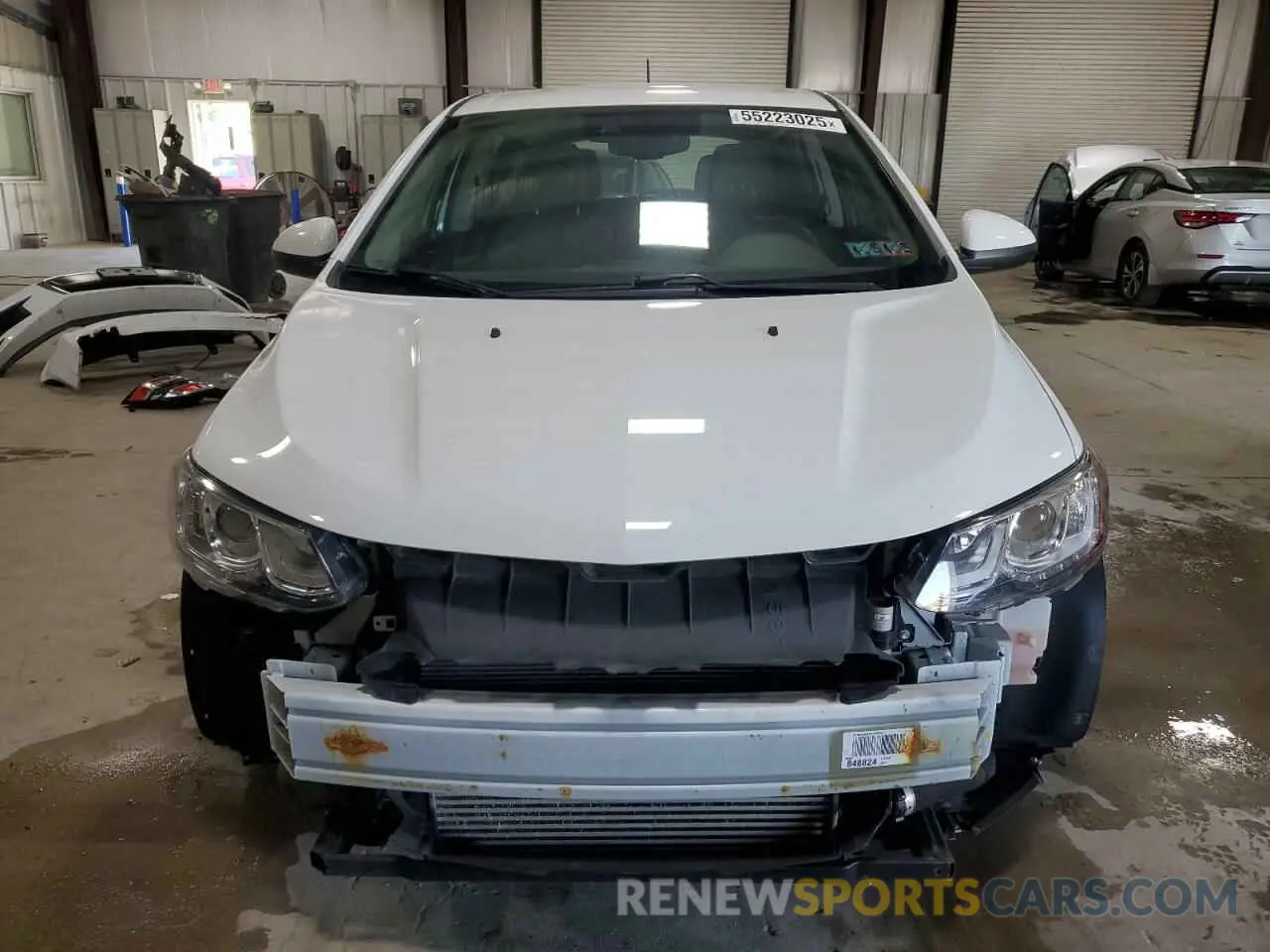 5 Photograph of a damaged car 1G1JG6SB2L4117800 CHEVROLET SONIC 2020
