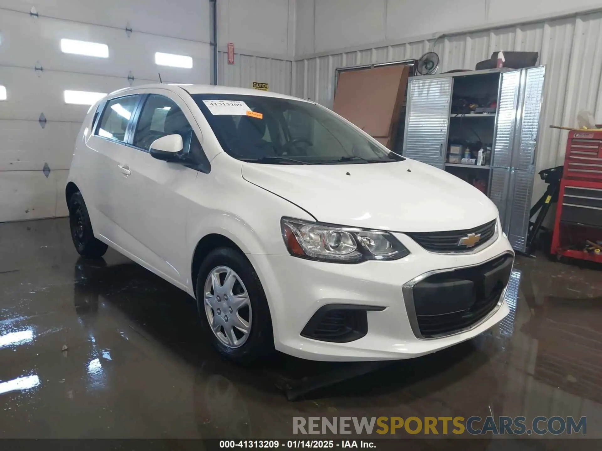 1 Photograph of a damaged car 1G1JG6SB3L4110788 CHEVROLET SONIC 2020