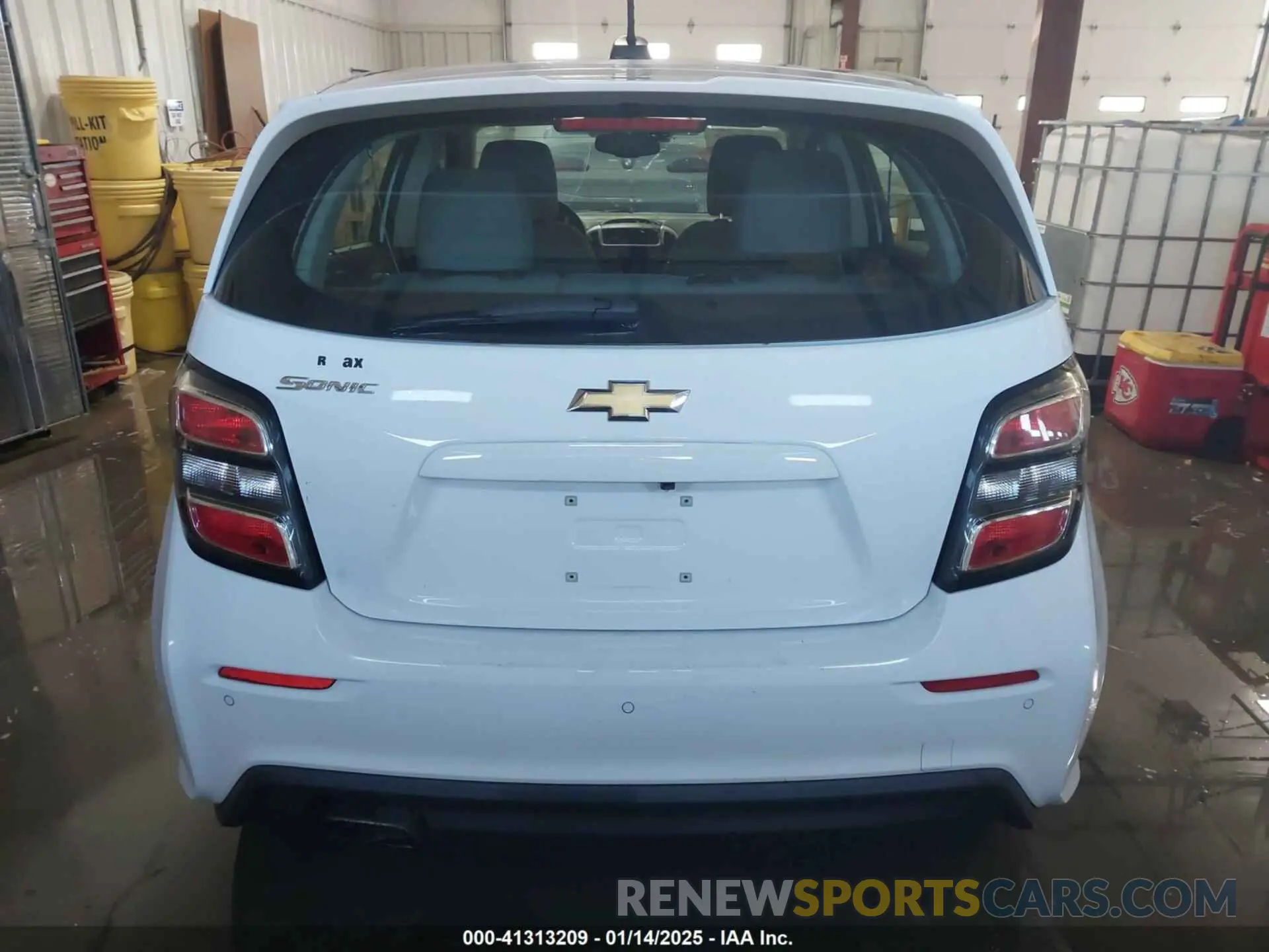 16 Photograph of a damaged car 1G1JG6SB3L4110788 CHEVROLET SONIC 2020
