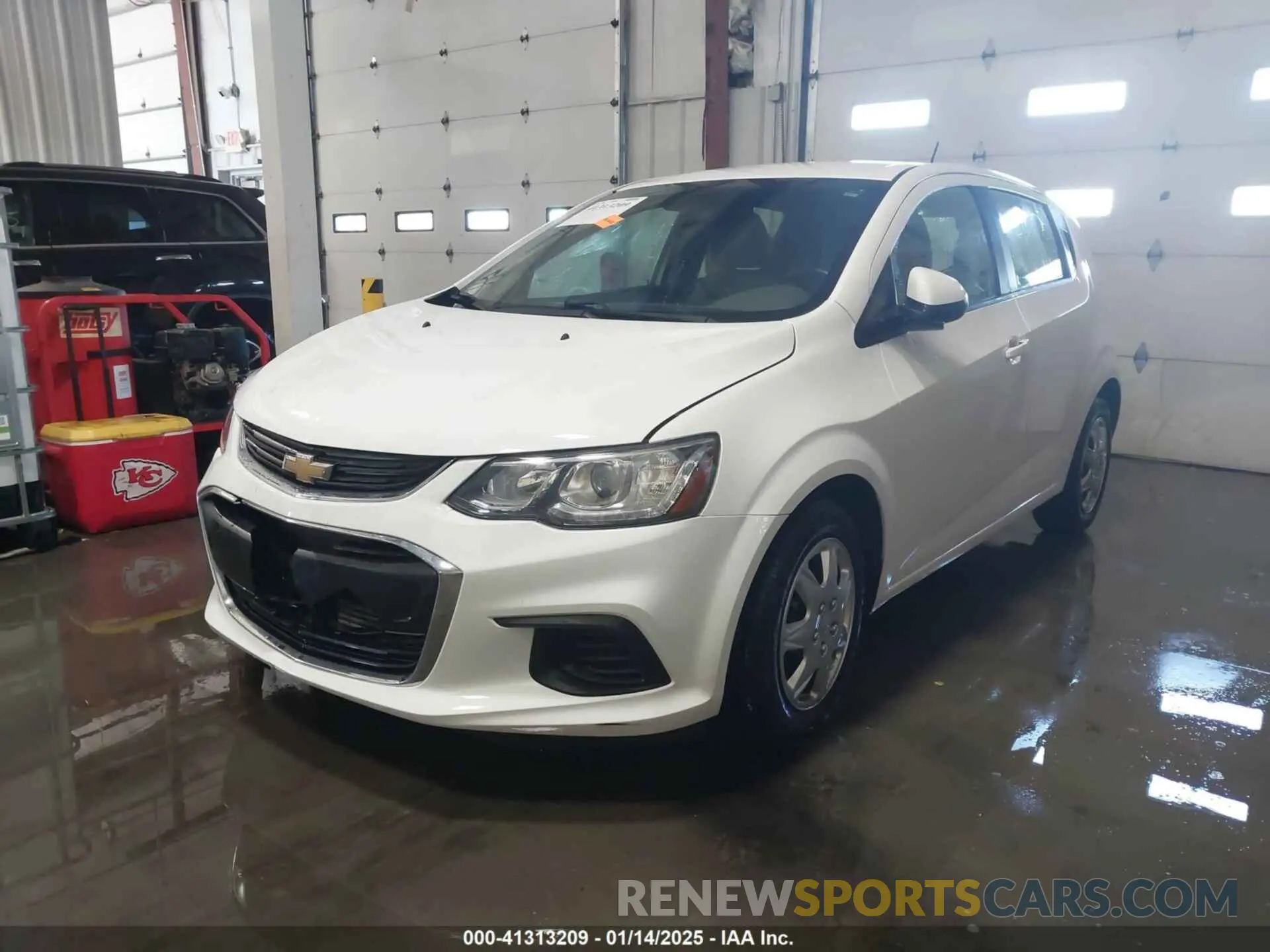 2 Photograph of a damaged car 1G1JG6SB3L4110788 CHEVROLET SONIC 2020