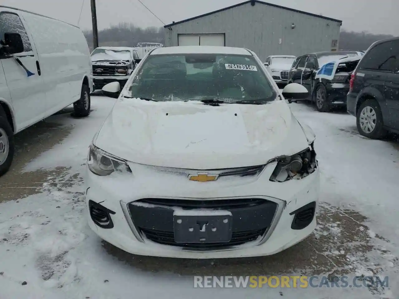 5 Photograph of a damaged car 1G1JG6SB3L4113223 CHEVROLET SONIC 2020