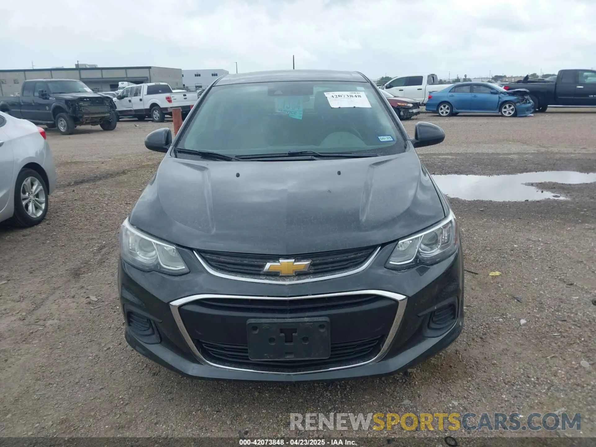 12 Photograph of a damaged car 1G1JG6SB3L4113450 CHEVROLET SONIC 2020