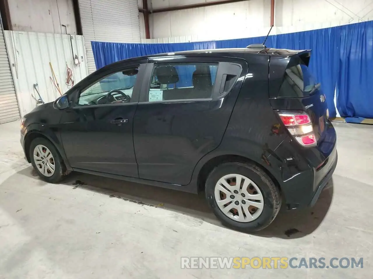 2 Photograph of a damaged car 1G1JG6SB3L4114582 CHEVROLET SONIC 2020