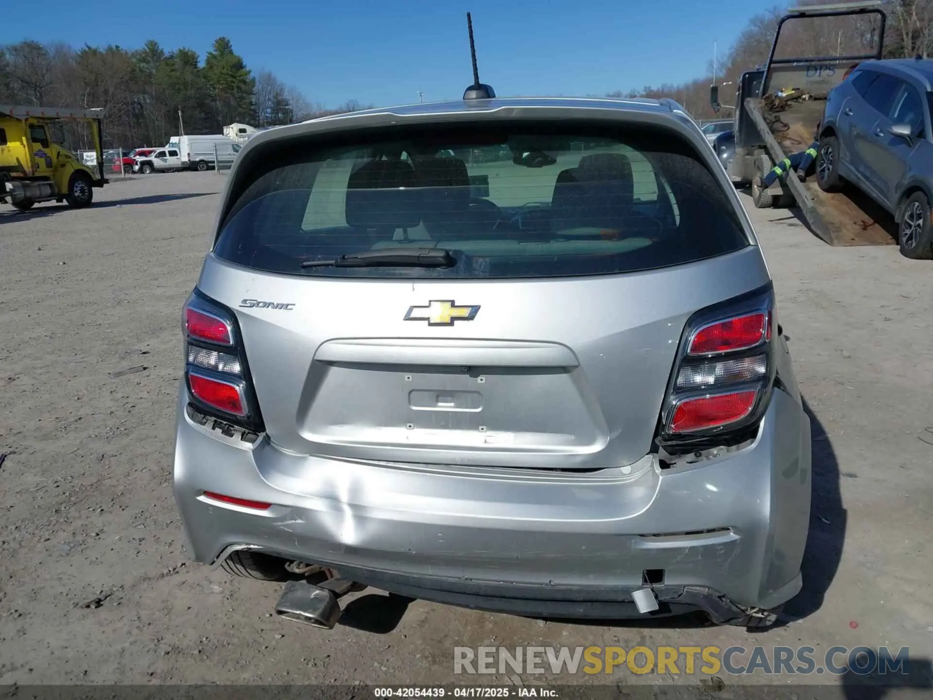 16 Photograph of a damaged car 1G1JG6SB7L4123754 CHEVROLET SONIC 2020